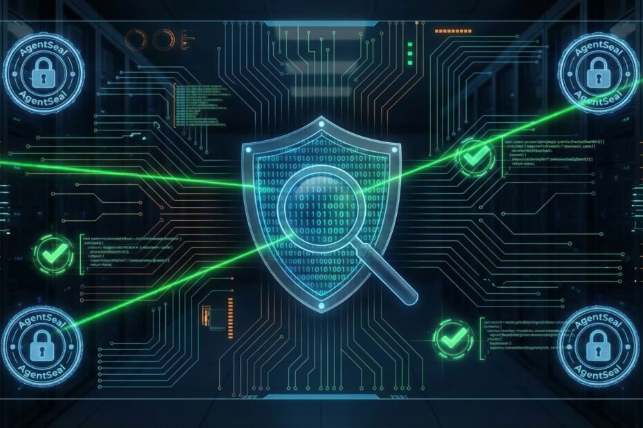 Security scanning interface for AI agent code verification