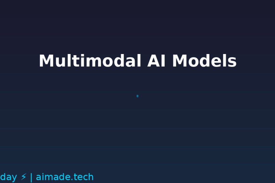 Multimodal AI Models: The New Frontier of Vision, Language, and Audio - Learn more about this AI topic on AI Made