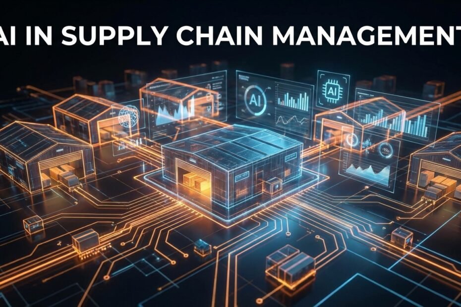 Cover image for AI in supply chain management optimization article