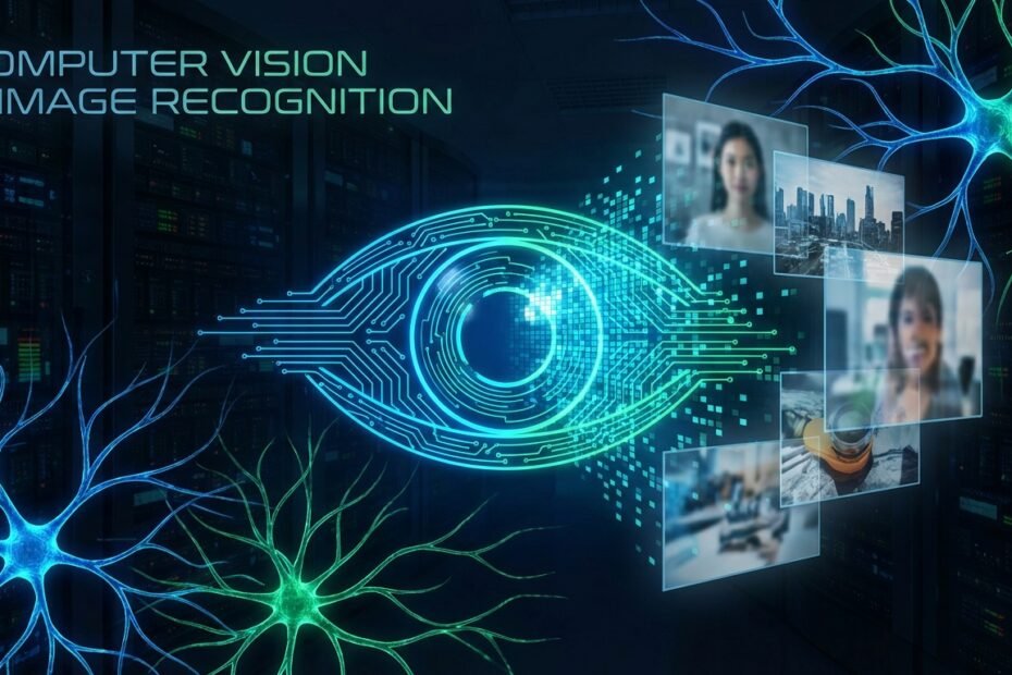 Cover image for computer vision and image recognition technologies article